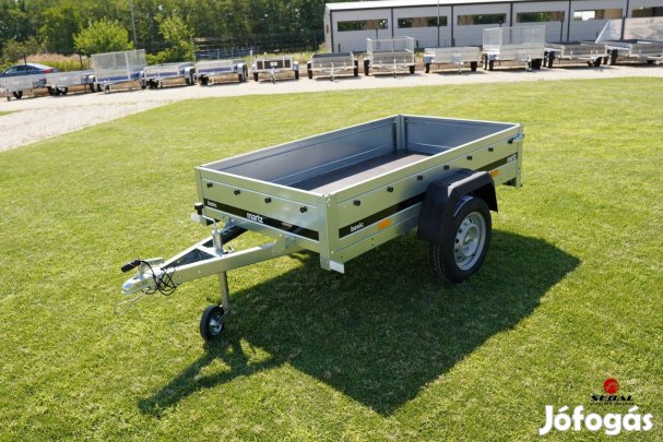 Akciós új utánfutó (2x1m) rendszámmal Bakon most 398.000 Ft!