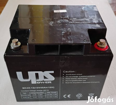 Akkumulátor 12V 45ah UPS AGM