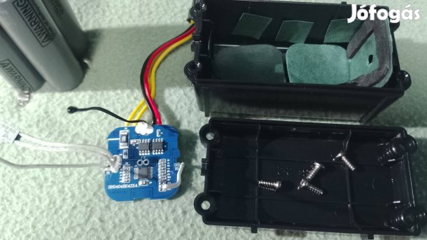 Akkumulátor 14.4V Lithium 18650 BMS készítéshez áramkör és tartozékok