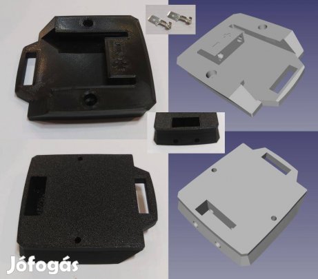 Akkumulátor sín Parkside XS20V, 2db érintkező, vastagított