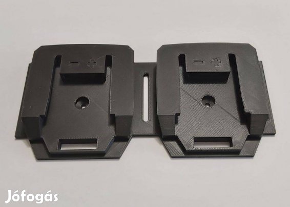 Akkumulátor sín Parkside XS20V, dupla fali tartó