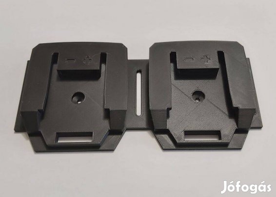 Akkumulátor sín Parkside XS20V, dupla fali tartó