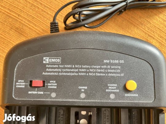 Akkumulátor töltő Emos MW 9168 GS