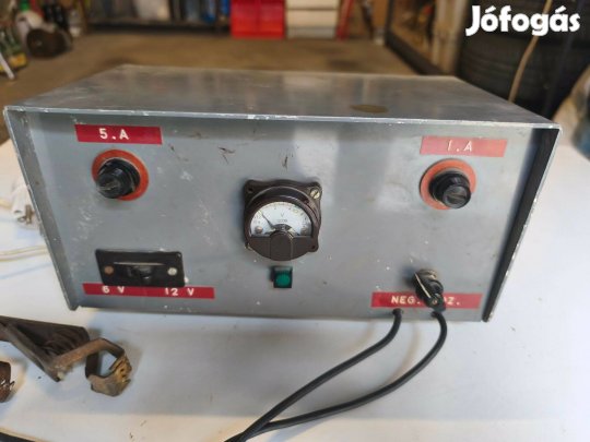 Akkumulátor töltő, aksi töltő-6-12V