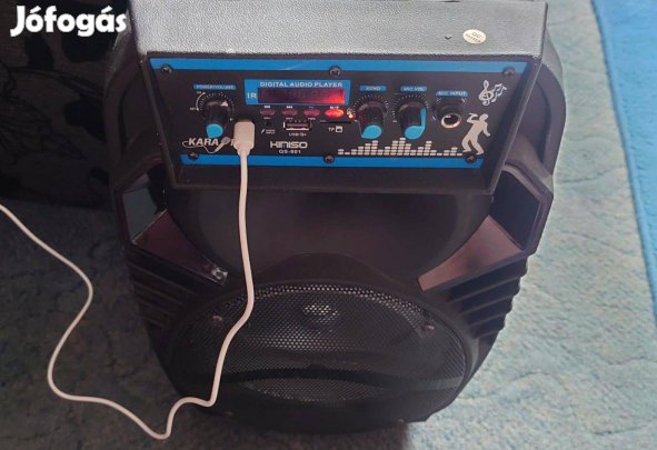 Akkumulátoros Bluetooth karaoke hangfal
