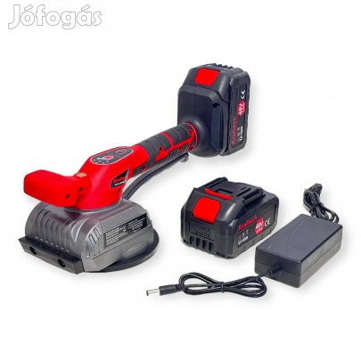 Akkumulátoros Csempe Vibrátor, 125mm Tárcsa, 48V