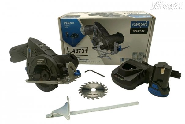 Akkumulátoros Kézi Körfűrész-Scheppach C-HCS85-12