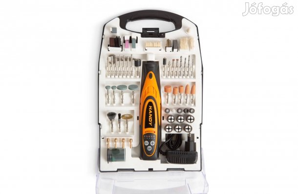 Akkumulátoros Li-Ion gravírozó csiszoló polírozó panelfúró 9V DC