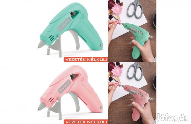 Akkumulátoros Ragasztópisztoly 165-180°C hálózati 10W Type-C