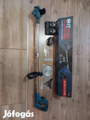 Akkumulátoros fűkasza!