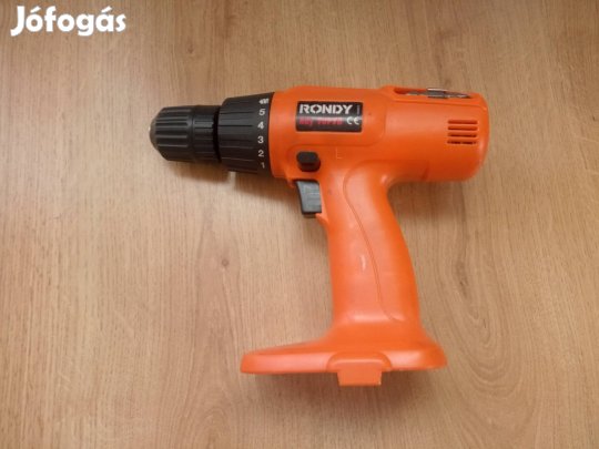 Akkumulátoros fúró akku és töltő nélkül 