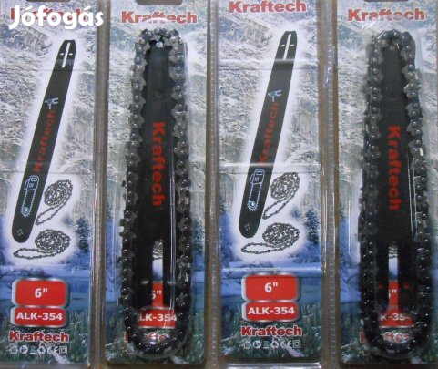 Akkumulátoros mini kézi gallyazó láncfűrész tartalék láncvezető + 2db