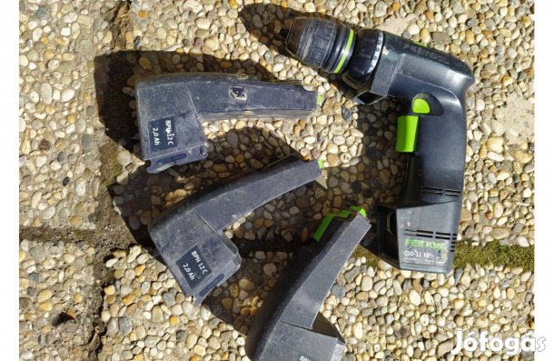 Akkumulátoros profi csavarozó-fúró gép Festool CDD 701 eladó!