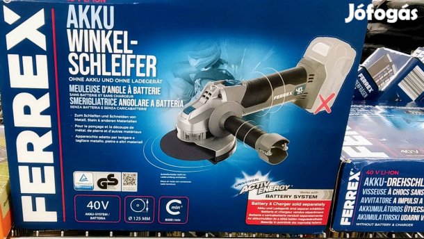 Akkumulátoros sarokcsiszoló Flex Ferrex FAW 20 Solo Új