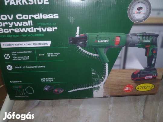 Akkus Szárazfalazat/gipszkarton csavarozó
