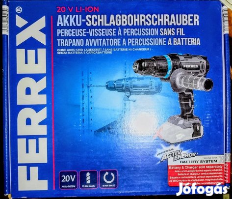 Akkus Ütvefúró csavarozó 20 Solo Csavarozó 13 mm 20 V Eredeti Dob