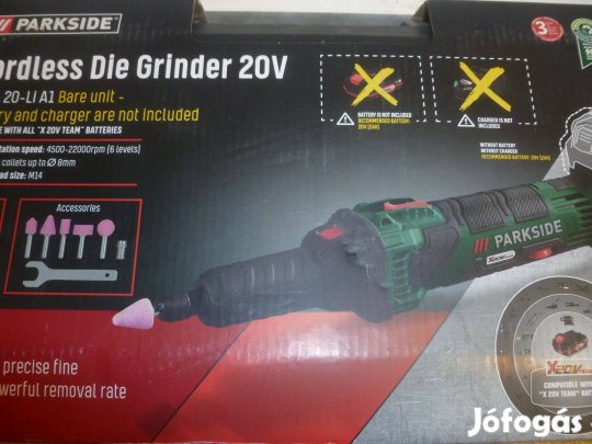 Akkus egyenescsiszoló