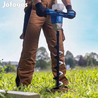 Akkus földfúró - akkuval töltővel!-20V | 800 mm fúrási hossz