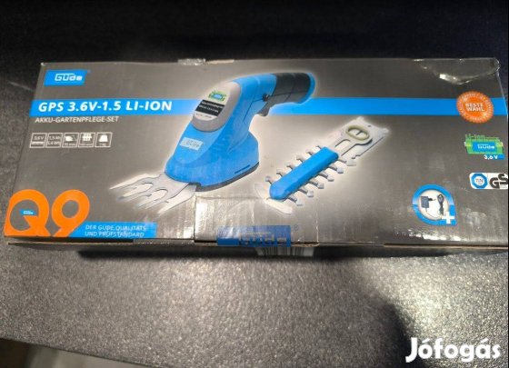 Akkus fű- és bokornyíró Güde GPS 3.6-1.5