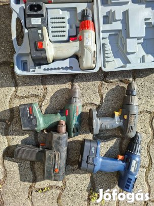 Akkus fúró 5 db hibás egyben 5 ezer ft