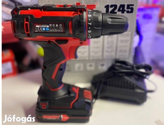 Akkus fúrógép akkumulátoros csavarbehajtó csavarozó 1,5Ah 16V H1245
