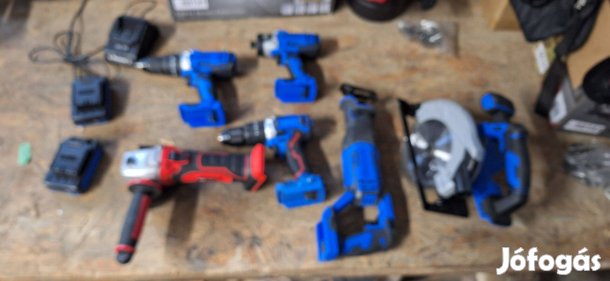 Akkus gépcsomag akkumulátoros