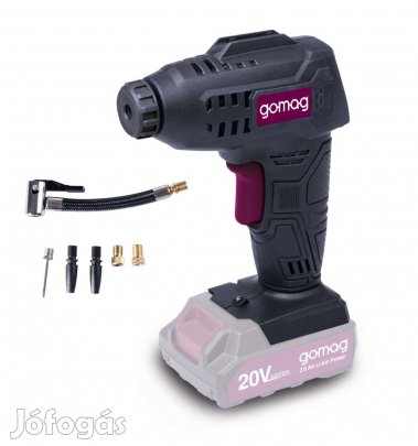 Akkus kézi kompresszor GO-LP20 gomag Aksival töltővel