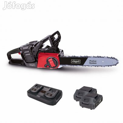 Akkus láncfűrész BCHS350-ProS Duo Scheppach (DIY) 40 V-akkumulátorral