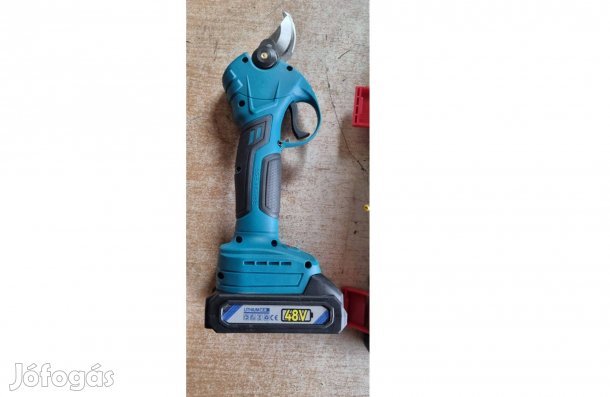 Akkus metsző olló akkumulátoros ágvágó metszőolló 48V Új 2 akksival