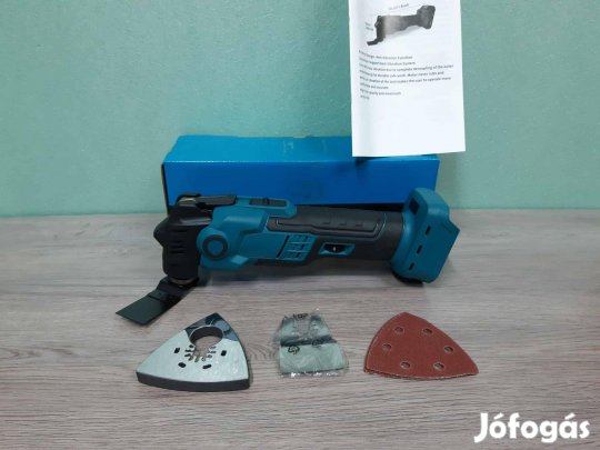 Akkus multigép, rezgőcsiszoló Makita 18v Lxt akkuhoz -Új!