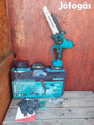 Akkus önolajzós láncfűrész olcsón eladó