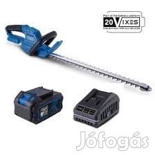 Akkus sövénynyíró - 20V IXES - Vágási hossz 51 cm - akkumulátor és