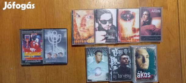 Ákos Bonanza Banzai kazetta gyűjtemény