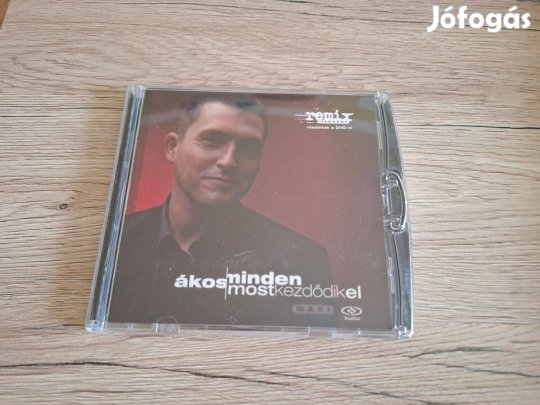 Ákos: Minden most kezdődik el - maxi (Dualdisc) CD lemez!