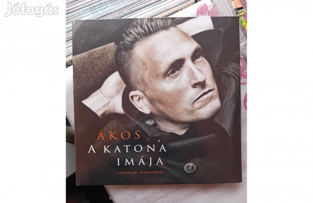 Ákos - A katona imája Dupla Bakelit Lemez LP Bontatlan