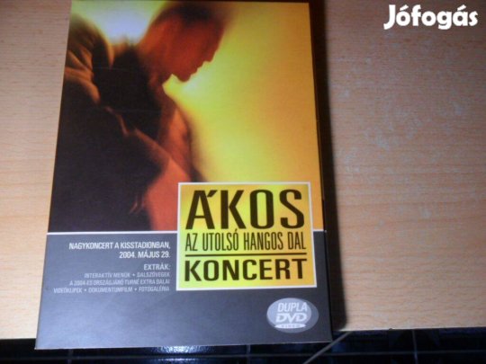 Ákos : Az utolsó hangos dal Dupla Cd