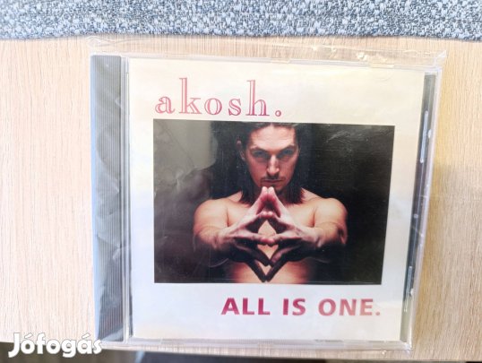 Akosh (Ákos) All is one új cd ritkaság
