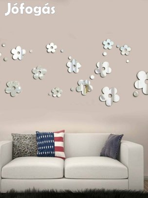 Akril fali dekoráció - Virágok