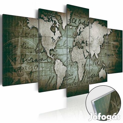 Akrilüveg kép - Acrylic prints  Bronze map III