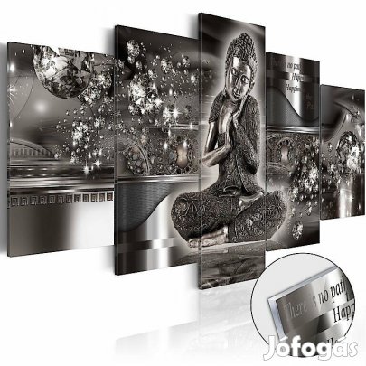 Akrilüveg kép - Silver Serenity [Glass]