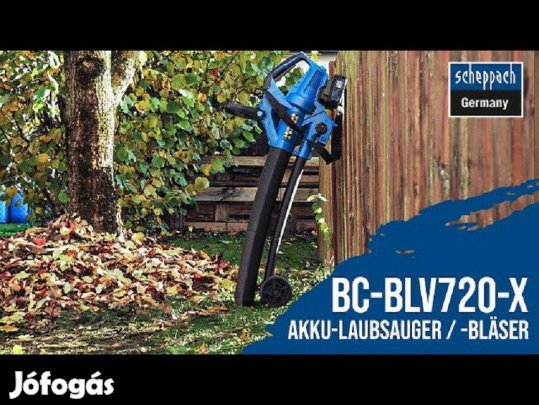 Aksis lombszívó/fúvó-aksival-töltővel!Kefe nélküli - 2x20V BC-Blv720-