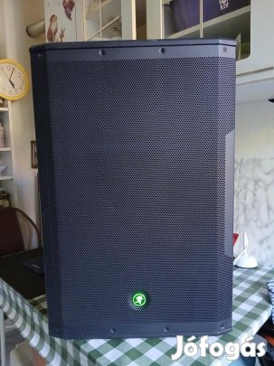 Aktív hangfal 1db Mackie SRM 650 15"(40cm) Fa láda. Új !