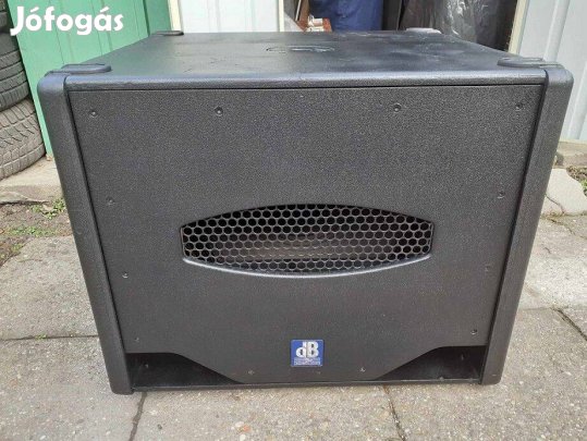 Aktív hangfal DB 808D 18"(50cm) sub + Veiger merevfalú tok