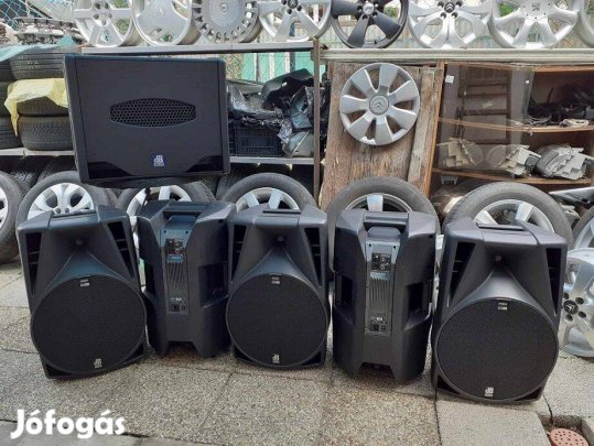 Aktív hangfal DB Technologies 915DX 15"(40cm), 808D + tokok