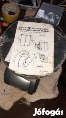 Aktív szén filter szűrő szellőzőcsőbe