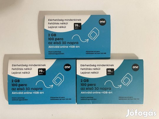 Aktiválatlan SIM kártya