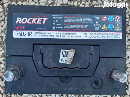 Akumulátor eladó 12v-65a