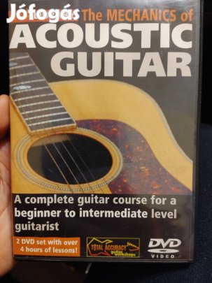 Akustikus gitár tanfolyam angol DVD Acoustic Guitar