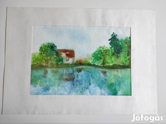 Akvarell tájkép 