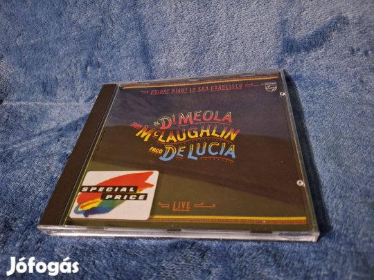 Al Di Meola, John Mclaughlin. - Friday Night In San Francisco CD